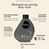 Økologisk og naturlig body wash med blossom duft. | ZENZ Organic