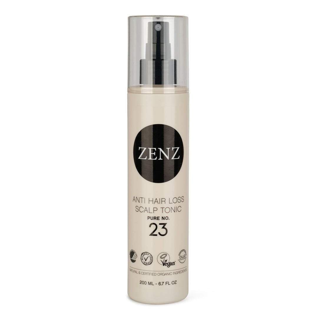 Anti Hair Loss Scalp Tonic Pure no. 23 (200 ml) - ZENZ Organic Products (DK)
