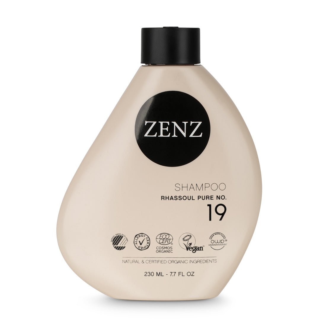 Shampoo Rhassoul Pure no. 19 (230 ml) - ZENZ Organic Products (DK)